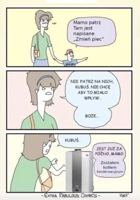 Zostanę kotłem kondensacyjnym