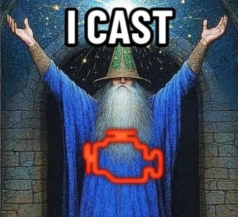 I Cast Check Engine Light