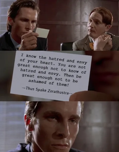 Hatred and Envy Note