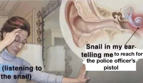 Snail Tells Me to Grab the Pistol