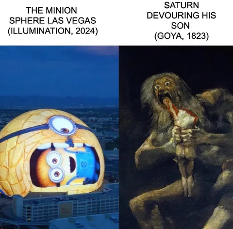 Minion Sphere Versus Saturn