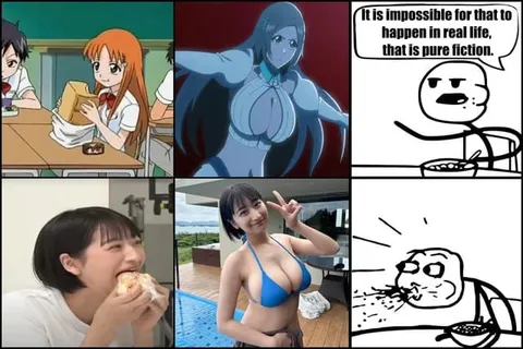 Anime Girls Versus Real Life