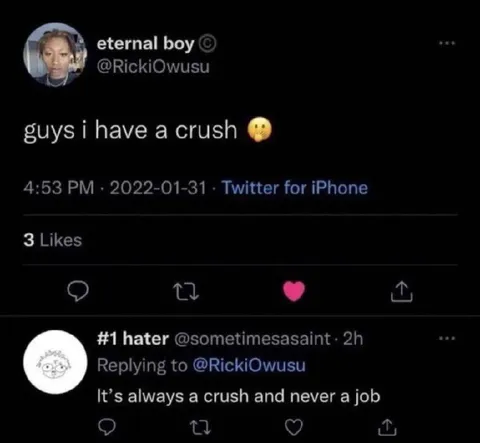 Always a Crush, Never a Job