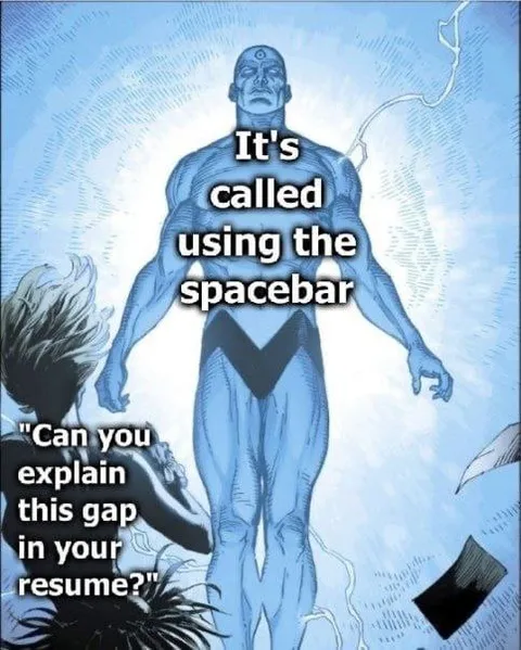 Using the Spacebar