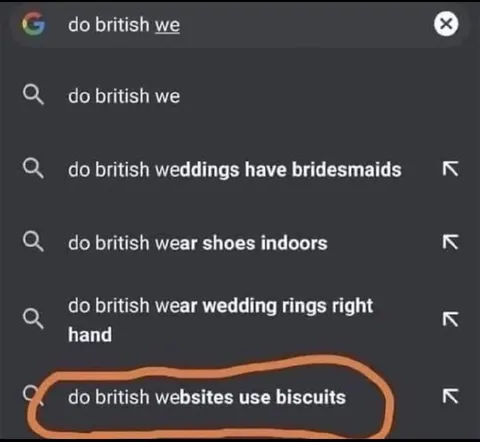 Do British Websites Use Biscuits
