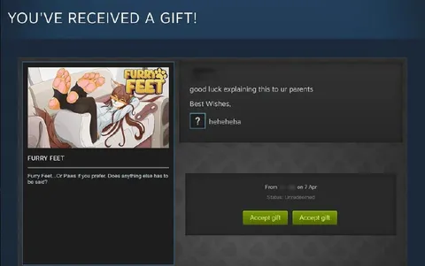 Furry Feet Gift