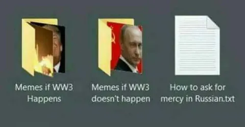 WW3 Meme Folders