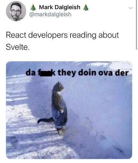 React Developers Discover Svelte
