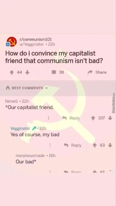 Our Capitalist Friend