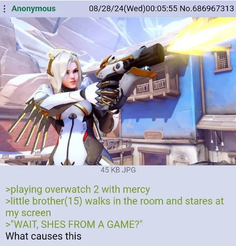 Little Brother Discovers Mercy