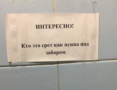 Кто срёт как псина