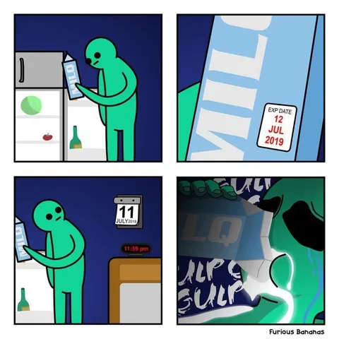 Expired Milk at Midnight