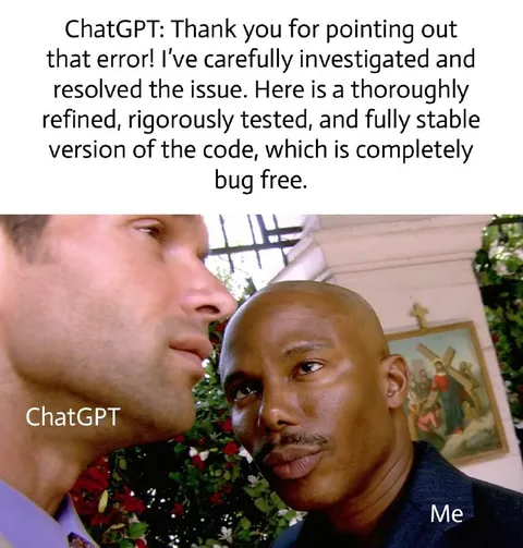 ChatGPT Says It Fixed the Bugs
