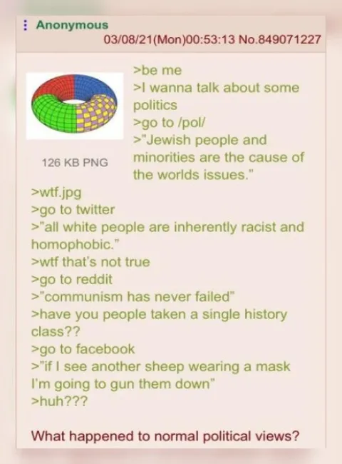 What Happened to Normal Political Views