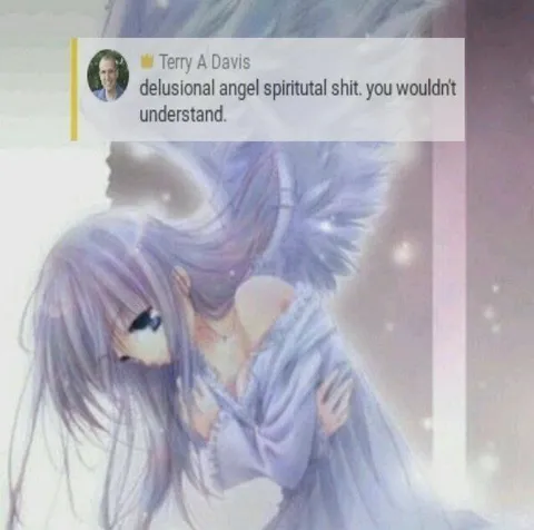 Delusional Angel Spiritual Shit