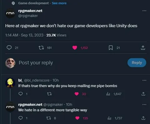 Game Developers Get Pipe Bombs