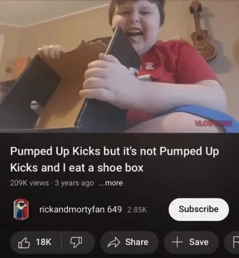 Pumped Up Kicks Shoe Box