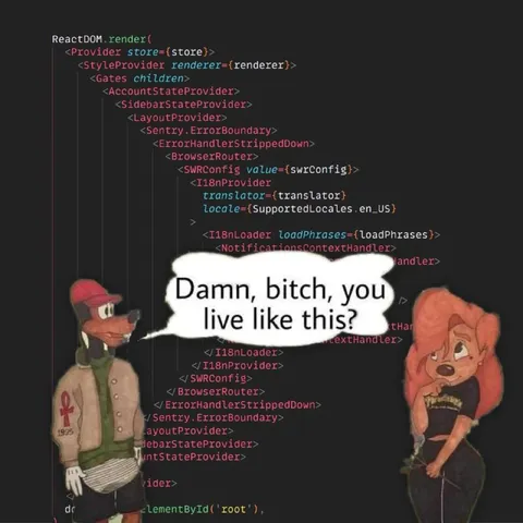Damn Bitch You Live Like This