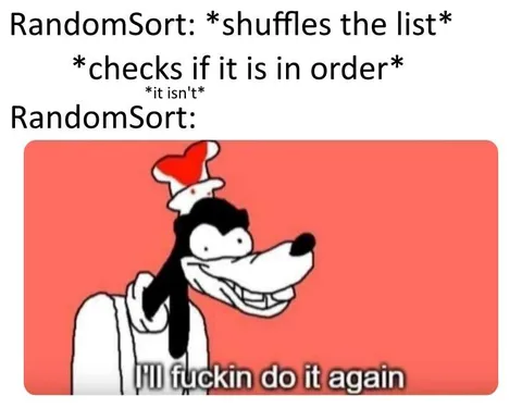 RandomSort Does It Again