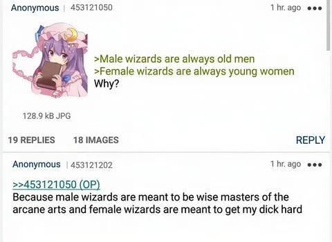 Male Wizards vs Female Wizards