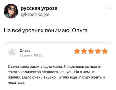 Съела килограмм сладкого и чешусь