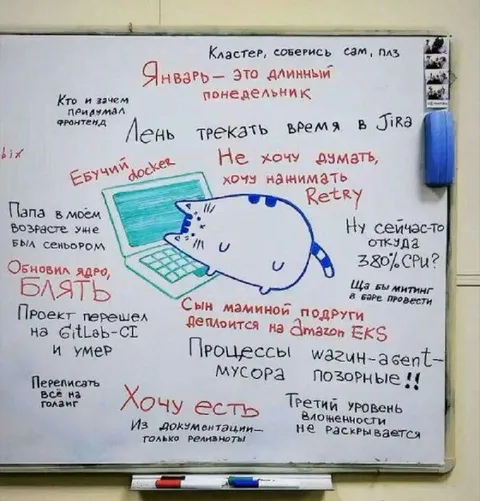 Январь — это длинный понедельник