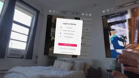 Infinite TikTok Scroll in the Bedroom