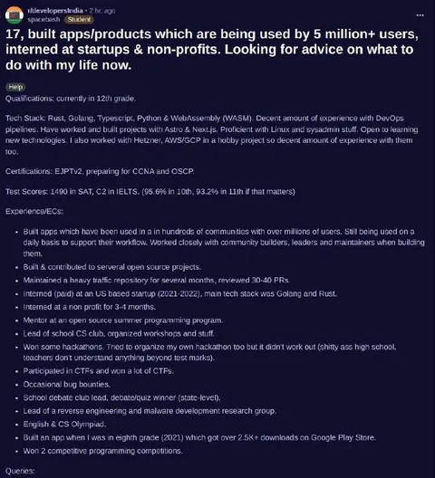 17 Apps and a Lifetime of Experience