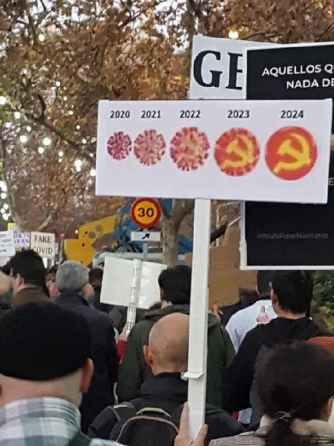 La evolución del COVID al comunismo