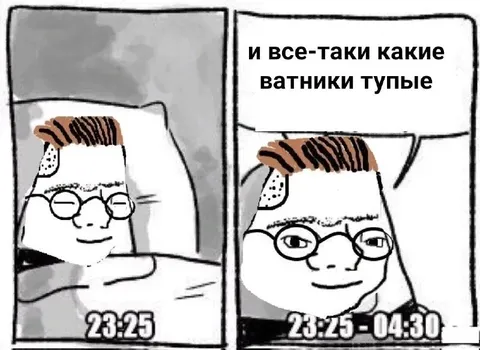 Какие ватники тупые