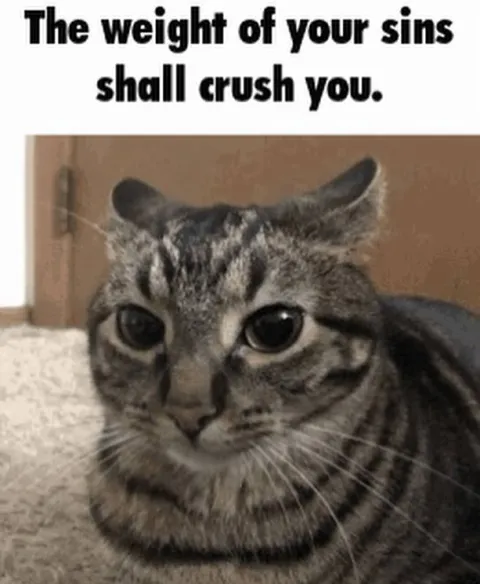 The Weight of Your Sins