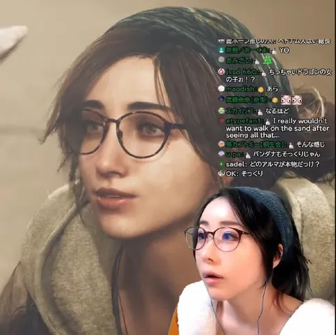 砂の後を歩きたくない