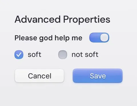 Please God Help Me Soft Mode