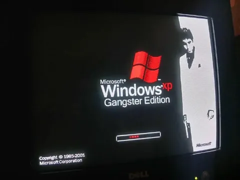 Windows XP Gangster Edition Boot Screen