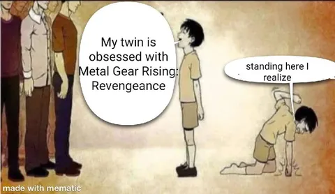 Twin Obsessed With Metal Gear Rising