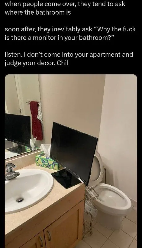 Bathroom Monitor Setup