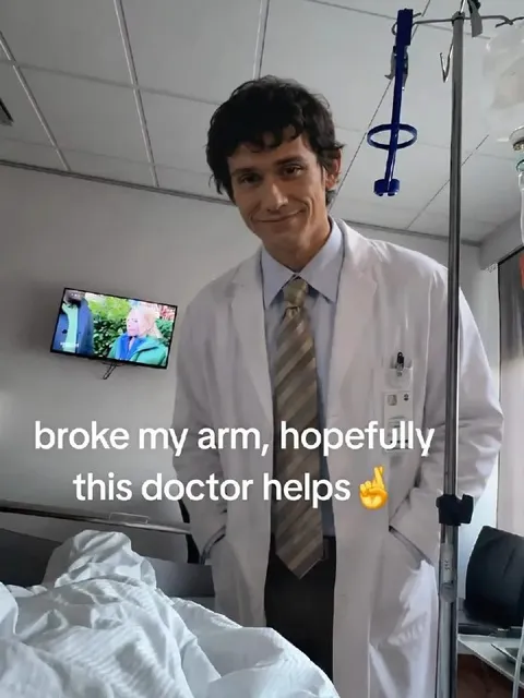 Doctor Helps Broken Arm