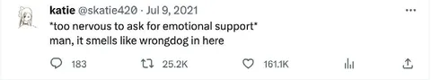 Too Nervous for Emotional Support
