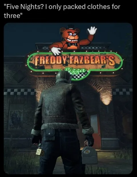 Five Nights Packed Clothes