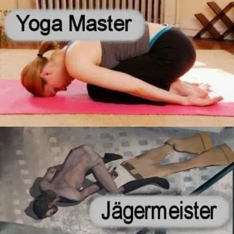 Yoga Master Jägermeister