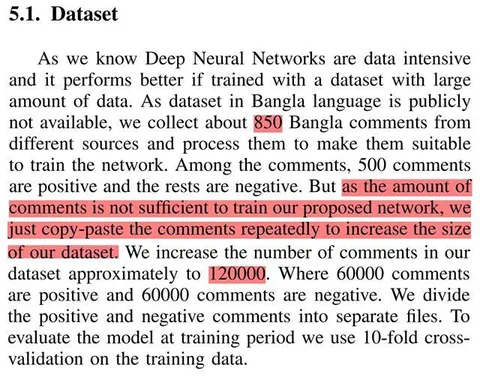 Copy-Pasted Comments Dataset