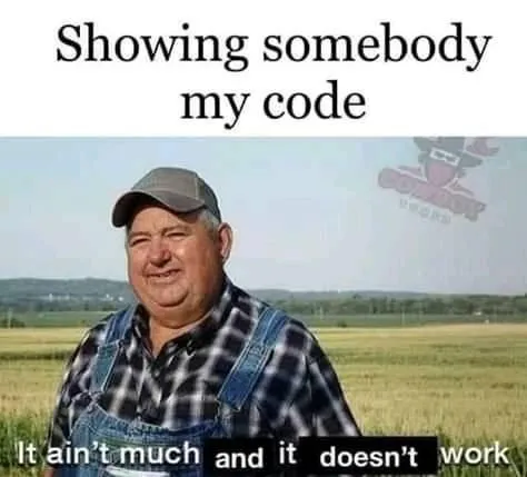 Showing Somebody My Code