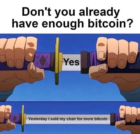 Sold My Chair for Bitcoin