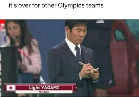 Light Yagami Wins the Olympics