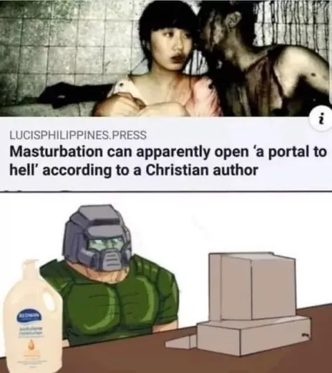 Masturbation Opens a Portal to Hell