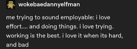 Trying to Sound Employable