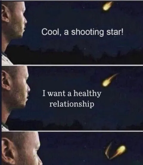Shooting Star Healthy Relationship