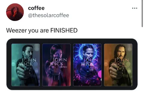 Weezer Is Finished by John Wick