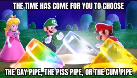 Mario Pipe Choice