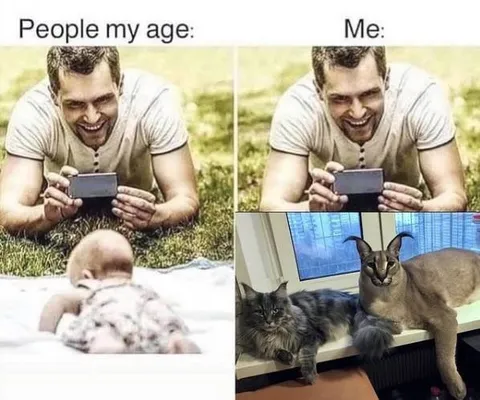 People My Age Versus Me